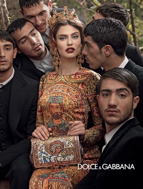 dolce gabbana in|dolce and gabbana model female.